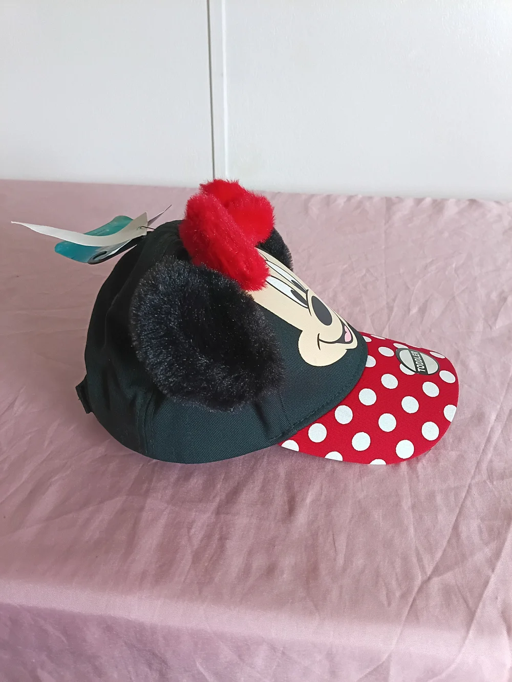 Disney Minnie Mouse Toddler Plush Ear Hat, (Girl's)